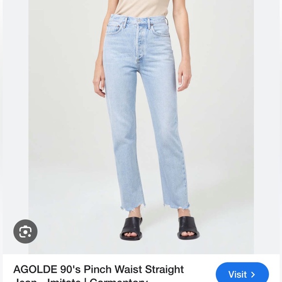 Agolde 90’s Pinch waist jeans - Picture 4 of 7